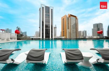Apartment - Studio - 1 Bathroom for rent in MAG 318 - Business Bay - Dubai