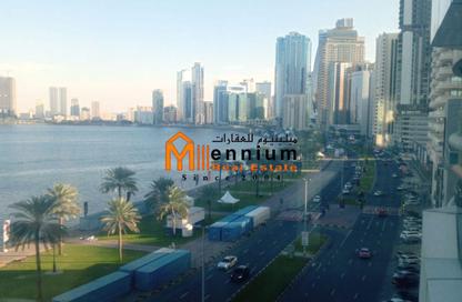 Co-working space - Studio - 2 for rent in Thuraya Al Majaz Building - Al Majaz 3 - Al Majaz - Sharjah