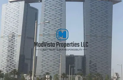 Apartment - 1 Bedroom - 2 Bathrooms for rent in The Gate Tower 1 - Shams Abu Dhabi - Al Reem Island - Abu Dhabi