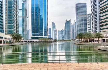 مكتب - استوديو - 1 حمام للايجار في وان ليك بلازا - (JLT) مجمع T - أبراج بحيرات الجميرا - دبي