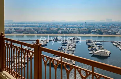 Apartment - 2 Bedrooms - 3 Bathrooms for rent in Marina Residences 1 - Marina Residences - Palm Jumeirah - Dubai