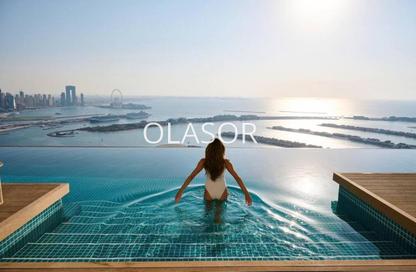 Apartment - 1 Bedroom - 2 Bathrooms for rent in The Palm Tower - Palm Jumeirah - Dubai