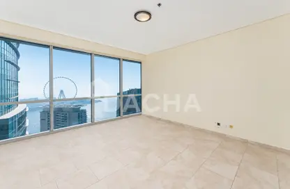 Apartment - 3 Bedrooms - 4 Bathrooms for rent in Al Fattan Marine Tower - Al Fattan Marine Towers - Jumeirah Beach Residence - Dubai