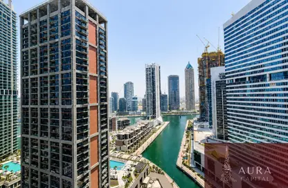 Apartment - 2 Bedrooms - 2 Bathrooms for rent in Peninsula Two - Peninsula - Business Bay - Dubai
