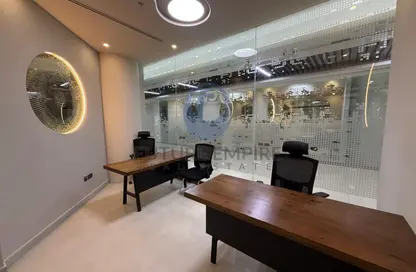 مكتب - استوديو - 2 حمامات للايجار في A برج الخليج - عود ميثاء - بر دبي - دبي