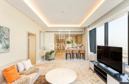 Apartment - 1 - 2 for rent in The Palm Tower - Palm Jumeirah - Dubai