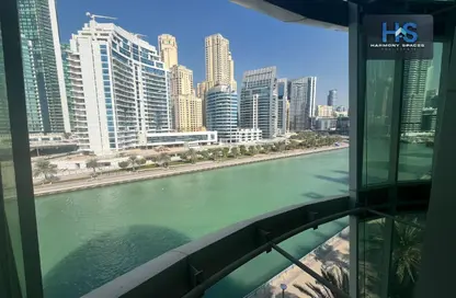 Apartment - 2 Bedrooms - 2 Bathrooms for rent in Panoramic Tower - Dubai Marina - Dubai
