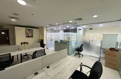 Office Space - Studio - 1 Bathroom for rent in Clover Bay Tower - Business Bay - Dubai