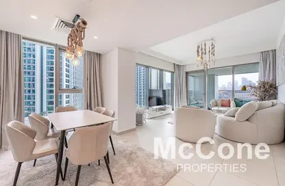 Apartment - 3 Bedrooms - 4 Bathrooms for rent in Downtown Views II Tower 1 - Downtown Views II - Zabeel 2 - Zabeel - Dubai