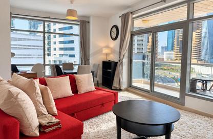 Apartment - 1 - 2 for rent in Blakely Tower - Park Island - Dubai Marina - Dubai