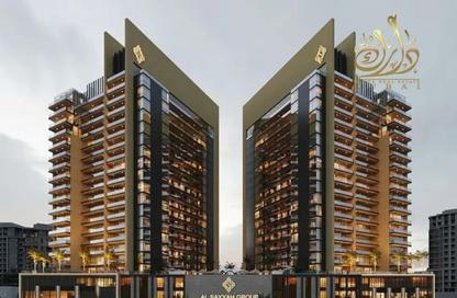 Apartment - 1 - 2 for sale in Butterfly Tower A - Butterfly Towers - Arjan - Dubai