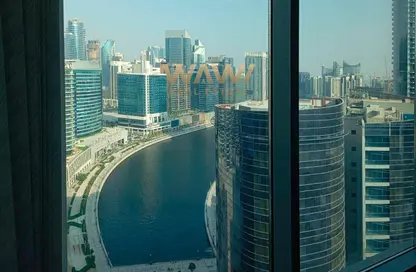Office Space - 1 Bedroom - 1 Bathroom for rent in The Binary Tower - Business Bay - Dubai