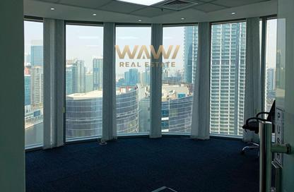 Office Space - 1 Bedroom - 1 Bathroom for rent in The Binary Tower - Business Bay - Dubai