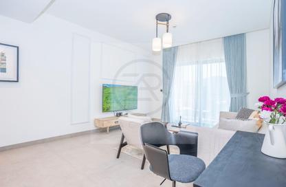 Apartment - 1 - 2 for rent in Waves Grande - Sobha Hartland - Mohammed Bin Rashid City - Dubai