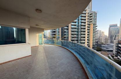 Apartment - 2 Bedrooms - 3 Bathrooms for rent in Cascades Tower - Dubai Marina - Dubai