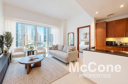 Apartment - 1 - 1 for rent in West Wharf - Business Bay - Dubai