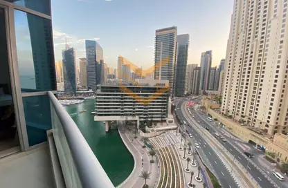 Apartment - 1 Bathroom for rent in Bay Central Tower West - Bay Central - Dubai Marina - Dubai