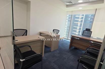 Office Space - Studio - 1 for rent in The Binary Tower - Business Bay - Dubai