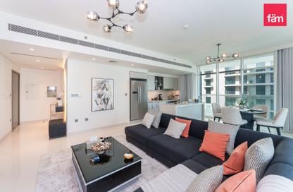 Apartment - 3 - 3 for rent in Sunrise Bay Tower 2 - Sunrise Bay - Emaar Beachfront - Dubai Harbour - Dubai