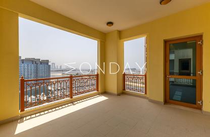 Apartment - 2 - 3 for rent in Marina Residences 2 - Marina Residences - Palm Jumeirah - Dubai