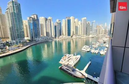 شقة - 3 غرف نوم - 4 حمامات للايجار في برج أري مارينا فيو - دبي مارينا - دبي