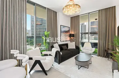 Apartment - 1 Bedroom - 2 Bathrooms for rent in The Paragon by IGO - Business Bay - Dubai