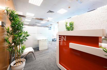 Office Space - Studio - 1 Bathroom for rent in The Prism - Business Bay - Dubai