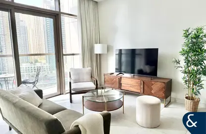 شقة - غرفة نوم - 2 حمامات للايجار في No.9 - دبي مارينا - دبي