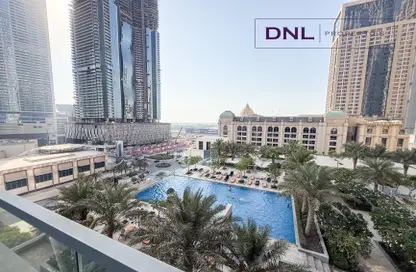 شقة - غرفة نوم - 2 حمامات للايجار في آمنة - مدينة الحبتور - الخليج التجاري - دبي