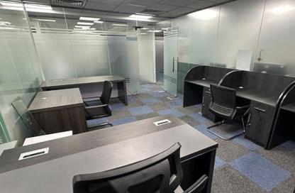 Office Space - Studio - 1 Bathroom for rent in Clover Bay Tower - Business Bay - Dubai