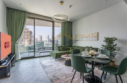 شقة - غرفة نوم - 1 حمام للايجار في بنينسولا ثري - بنينسولا - الخليج التجاري - دبي