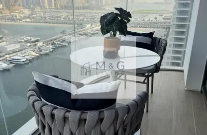 Apartment - 2 Bedrooms - 2 Bathrooms for rent in Palace Beach Residence Tower 1 - Palace Beach Residence - EMAAR Beachfront - Dubai Harbour - Dubai