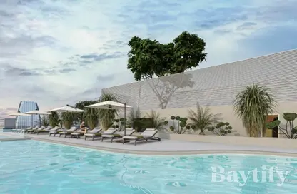 Apartment - 2 Bedrooms - 2 Bathrooms for sale in Sky Line by Peace Homes - Dubai Land Residence Complex - Dubai Land - Dubai