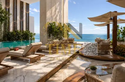 Apartment - 1 Bathroom for sale in Al Watan Tower - Ajman Corniche Road - Ajman
