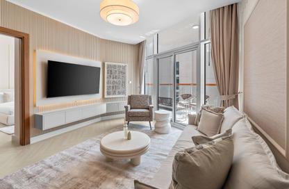 Apartment - 1 - 1 for rent in Millennium Binghatti Residences - Business Bay - Dubai