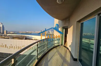 Apartment - 3 Bedrooms - 5 Bathrooms for rent in Saeed Al Ghafli Building - Al Majaz - Sharjah