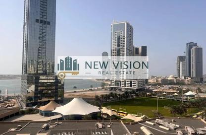 Apartment - 2 Bedrooms - 2 Bathrooms for rent in Al Mamzar Tower - Al Mamzar - Sharjah - Sharjah