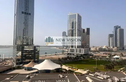 Apartment - 2 Bedrooms - 2 Bathrooms for rent in Al Mamzar Tower - Al Mamzar - Sharjah - Sharjah