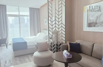 Apartment - Studio - 1 Bathroom for rent in Damac Maison Prive B - Damac Maison Prive - Business Bay - Dubai