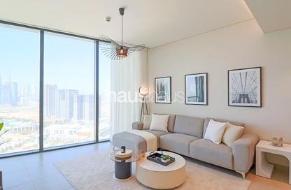 Apartment - 1 - 1 for rent in Waves Grande - Sobha Hartland - Mohammed Bin Rashid City - Dubai