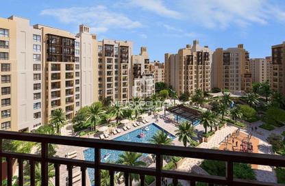 Apartment - 4 Bedrooms - 5 Bathrooms for sale in Lamaa Building 1 - Lamaa - Madinat Jumeirah Living - Umm Suqeim - Dubai