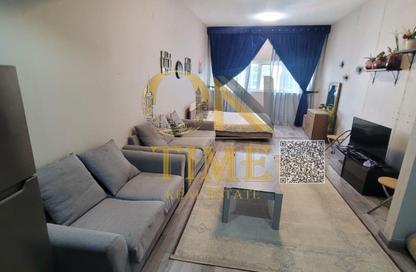Apartment - Studio - 1 Bathroom for rent in Ajman One Towers - Al Sawan - Ajman