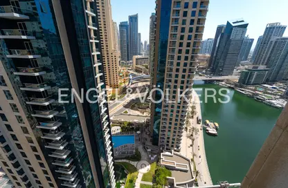 شقة - غرفة نوم - 2 حمامات للبيع في برج بيوبورت - مارينا بروموناد - دبي مارينا - دبي