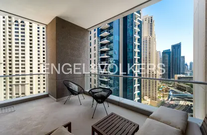 شقة - غرفة نوم - 2 حمامات للبيع في برج بيوبورت - مارينا بروموناد - دبي مارينا - دبي