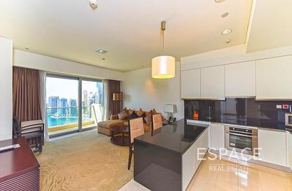 Apartment - 1 - 1 for rent in Dubai Marina Mall Hotel - Dubai Marina - Dubai