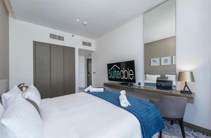 Apartment - Studio - 1 for rent in Damac Maison Prive B - Damac Maison Prive - Business Bay - Dubai