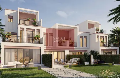 Townhouse - 4 Bedrooms - 4 Bathrooms for sale in Costa Brava 1 - Costa Brava - Damac Lagoons - Dubai