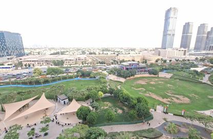 شقة - غرفة نوم - 1 حمام للايجار في بوابة دبي الجديدة 1 - (JLT) مجمع Q - أبراج بحيرات الجميرا - دبي
