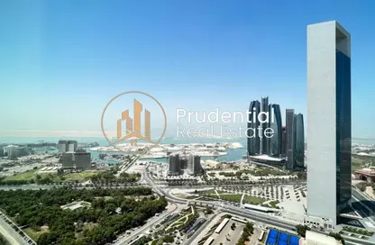 شقة - غرفة نوم - 2 حمامات للايجار في أبراج نيشن تاورز - شارع الكورنيش - أبوظبي شقة - غرفة نوم - 2 حمامات للايجار في أبراج نيشن تاورز - شارع الكورنيش - أبوظبي