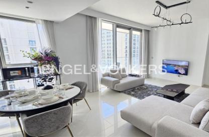 Apartment - 1 Bedroom - 1 Bathroom for rent in Beach Isle Tower 1 - Beach Isle - Emaar Beachfront - Dubai Harbour - Dubai